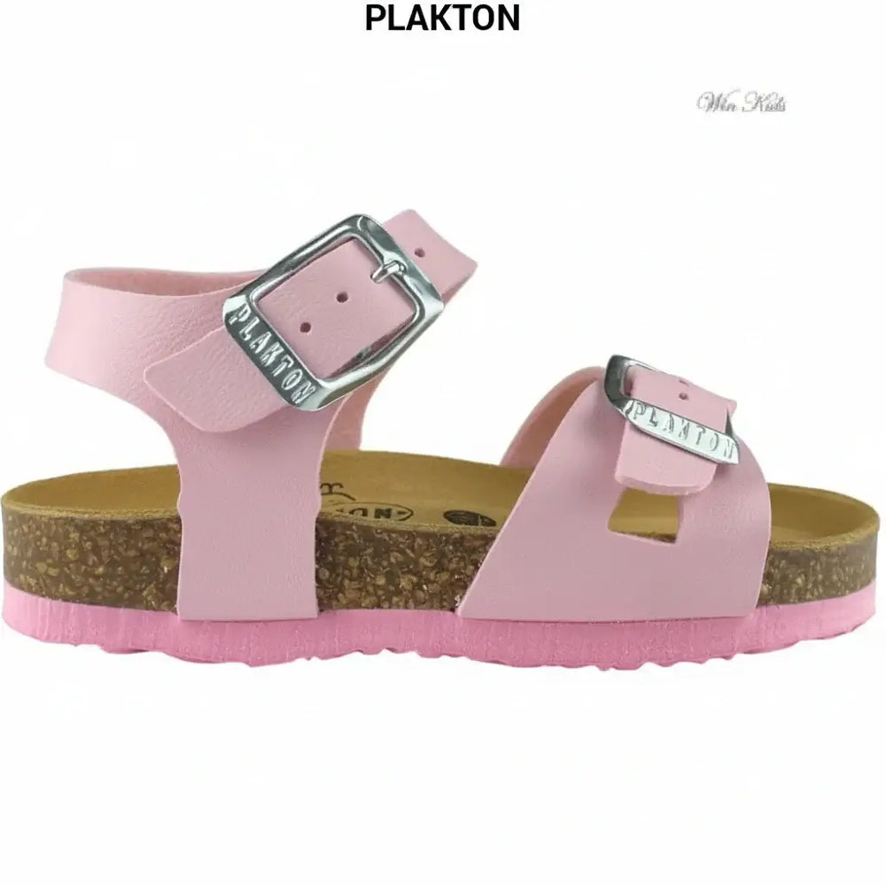 Sandali PLAKTON in ecopelle rosa 24 - 35 Sandali