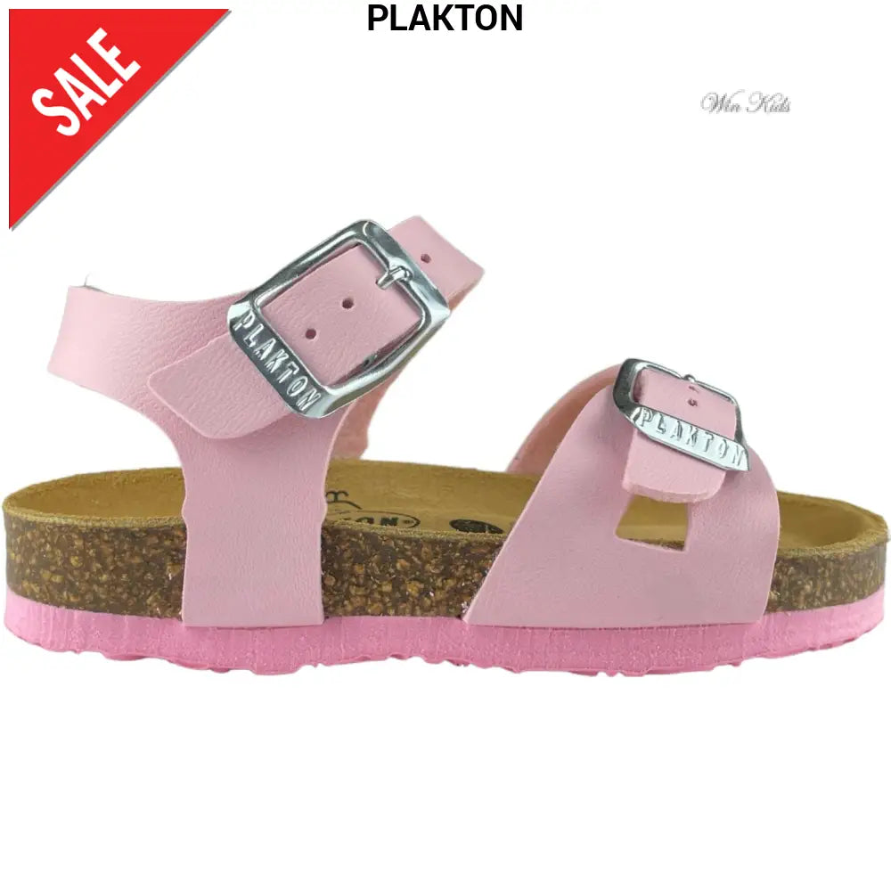 Sandali PLAKTON in ecopelle rosa 24 - 35 Sandali