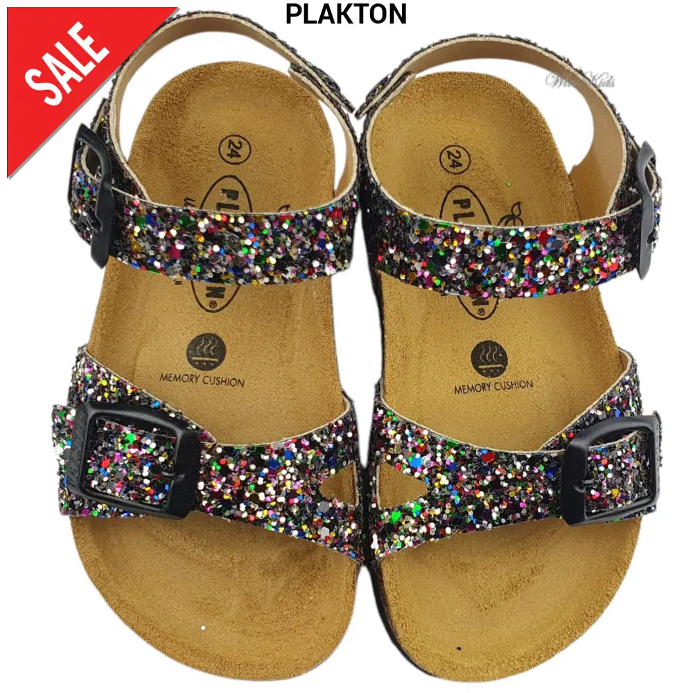 Sandali PLAKTON multiglitter 24 - 35 Sandali