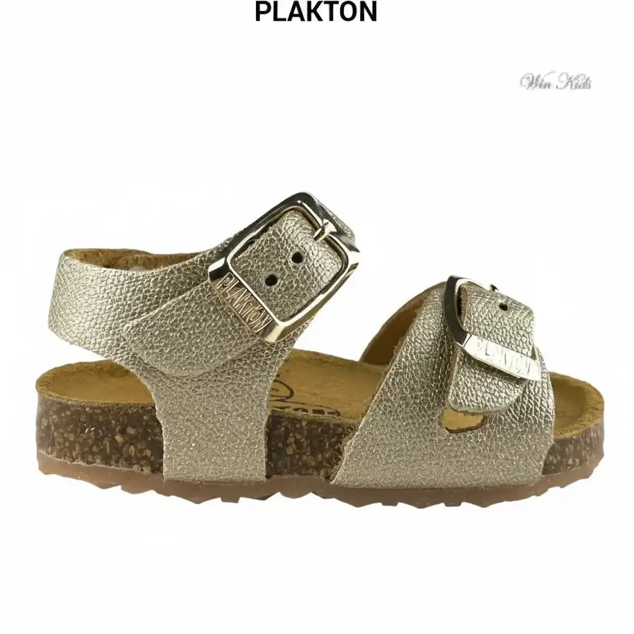 PLAKTON gold sandals 19 - 24 Sandals