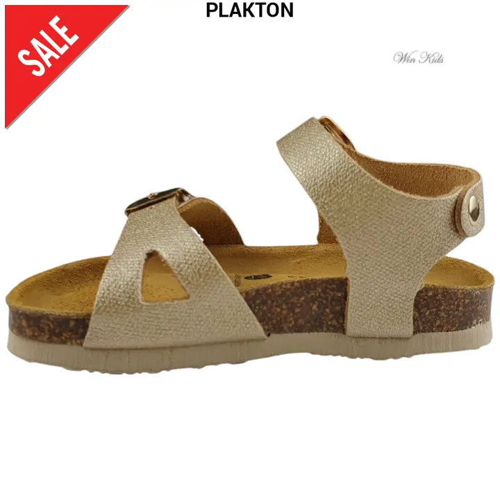 Sandali PLAKTON ORO 24 - 35 Sandali