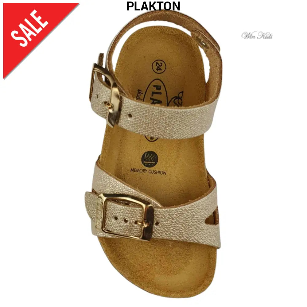 Sandali PLAKTON ORO 24 - 35 Sandali