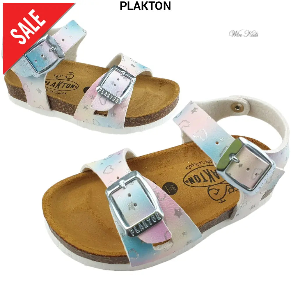 Sandali PLAKTON per bambina arcobaleno 24 - 35 Sandali