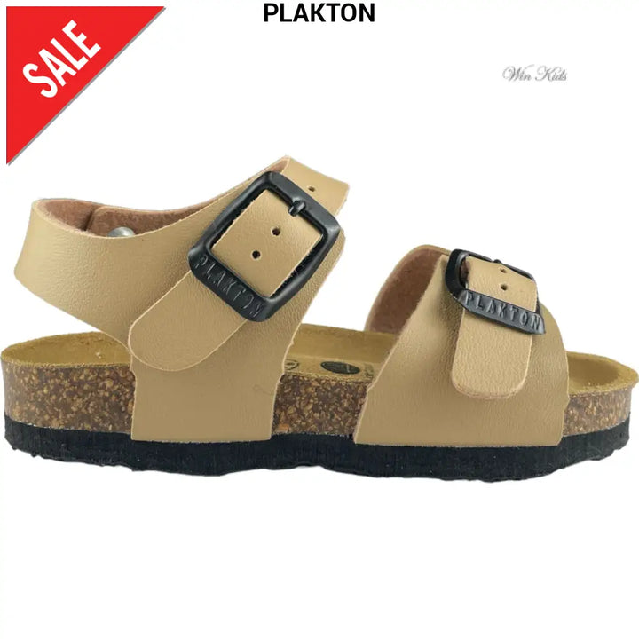 Sandali PLAKTON per bambini beige dal 24 al 35 Sandali