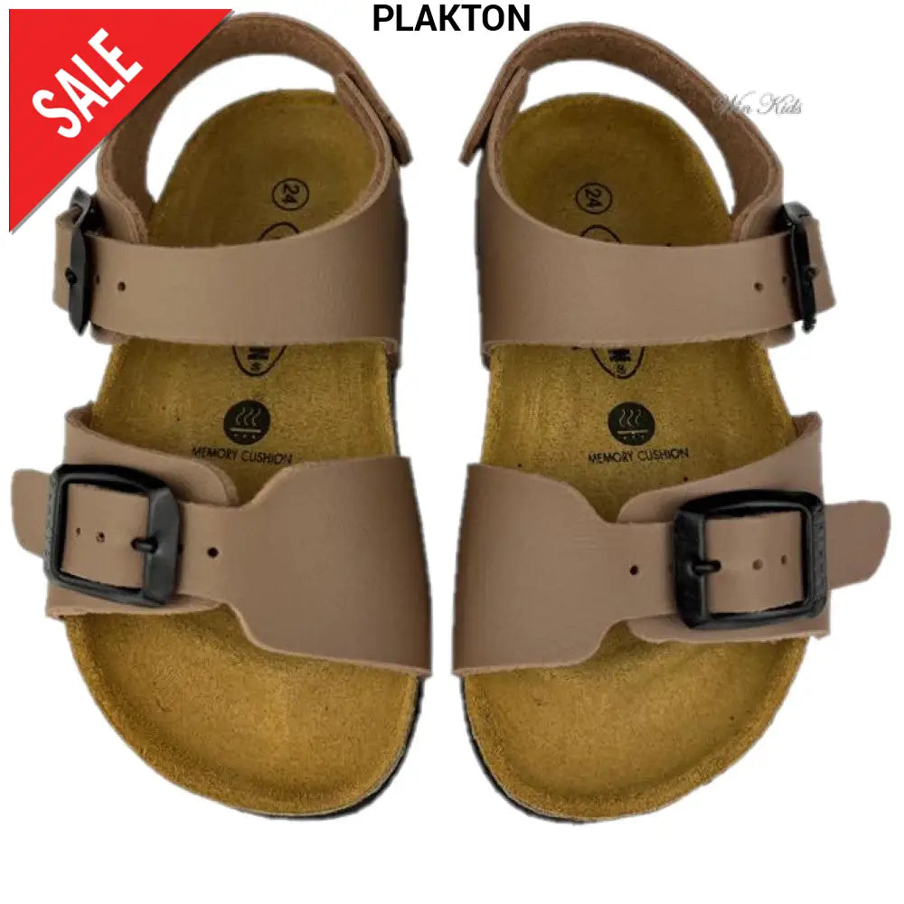 Sandali PLAKTON per bambini beige dal 24 al 35 Sandali