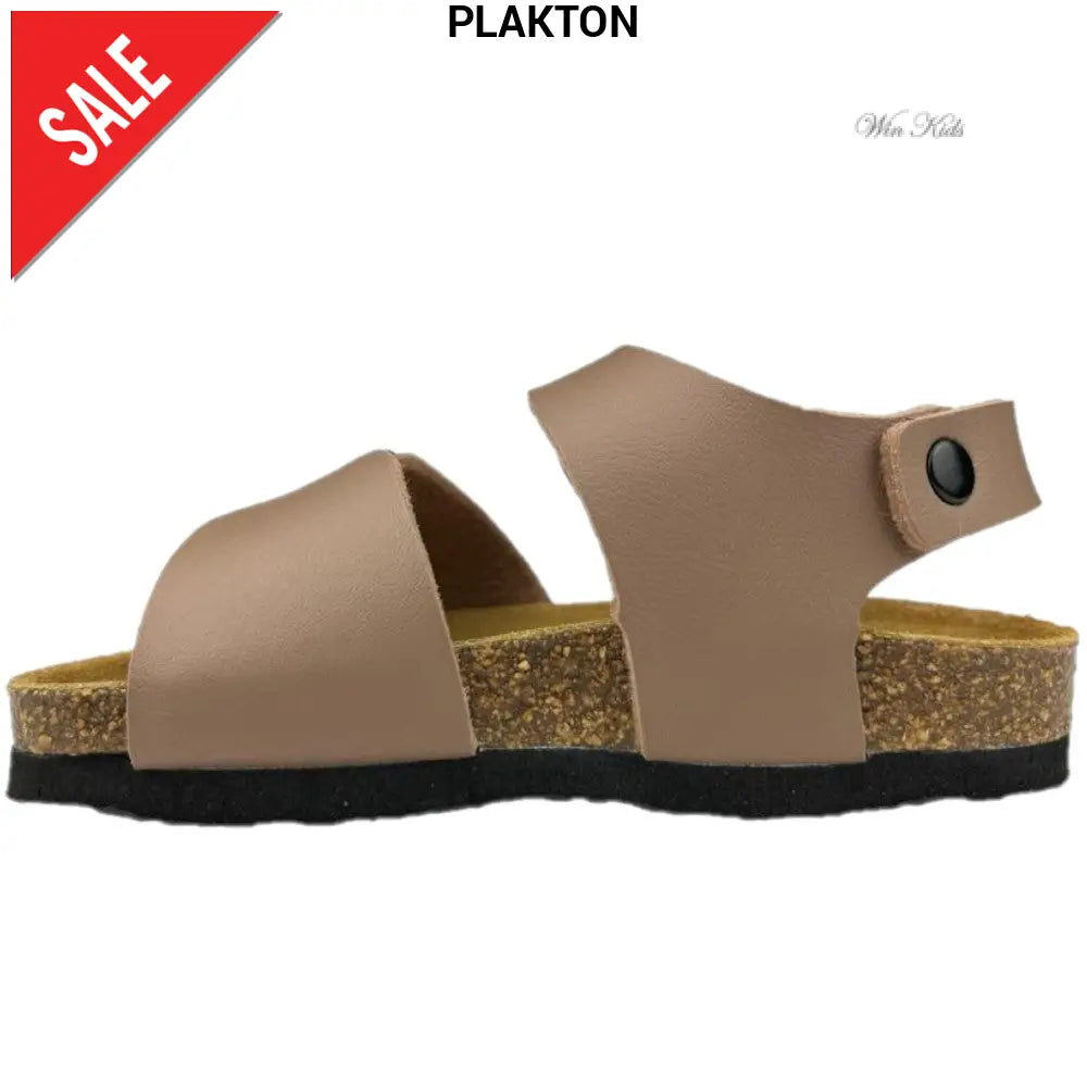 Sandali PLAKTON per bambini beige dal 24 al 35 Sandali
