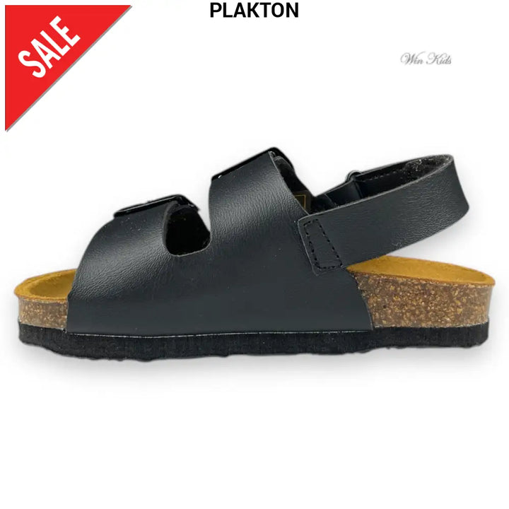 Sandali PLAKTON per bambini nero dal 24 al 35 Sandali