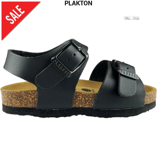 Sandali PLAKTON per bambini nero dal 24 al 35 Sandali