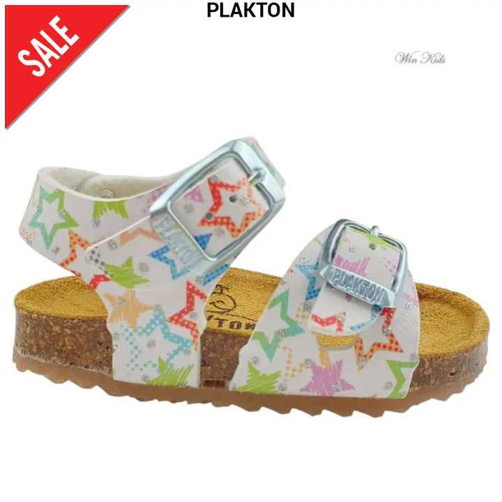 Sandali PLAKTON stelline colorate 19 - 24 Sandali