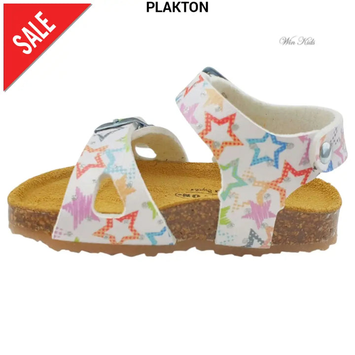 Sandali PLAKTON stelline colorate 19 - 24 Sandali