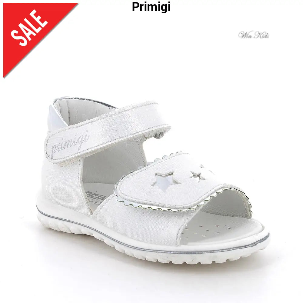 Sandali PRIMIGI bambina bianchi dal 19 al 26 Sandali