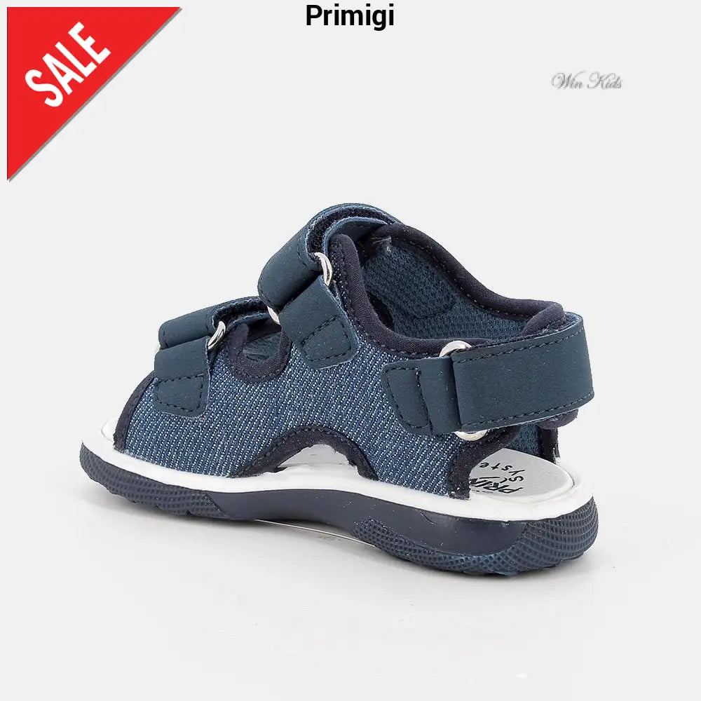 Sandali PRIMIGI bambino jeans doppio velcro dal 19 al 26 Sandali