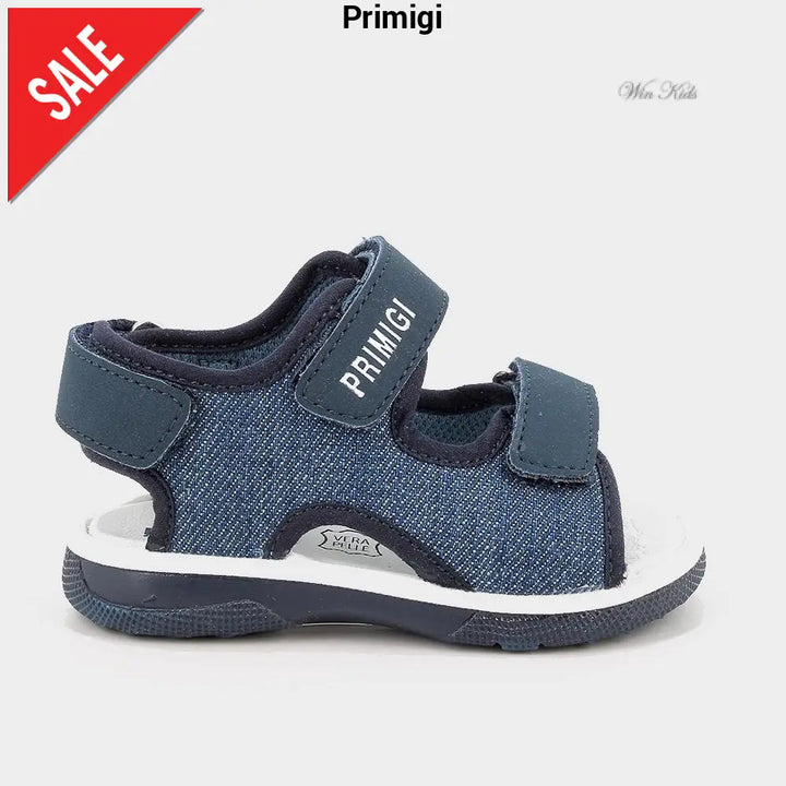 Sandali PRIMIGI bambino jeans doppio velcro dal 19 al 26 Sandali