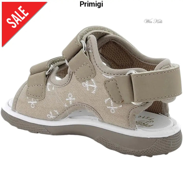Sandali PRIMIGI primi passi beige con ancorette 19 - 26 Sandali