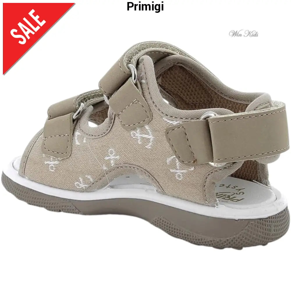 Sandali PRIMIGI primi passi beige con ancorette 19 26 – Win Kids