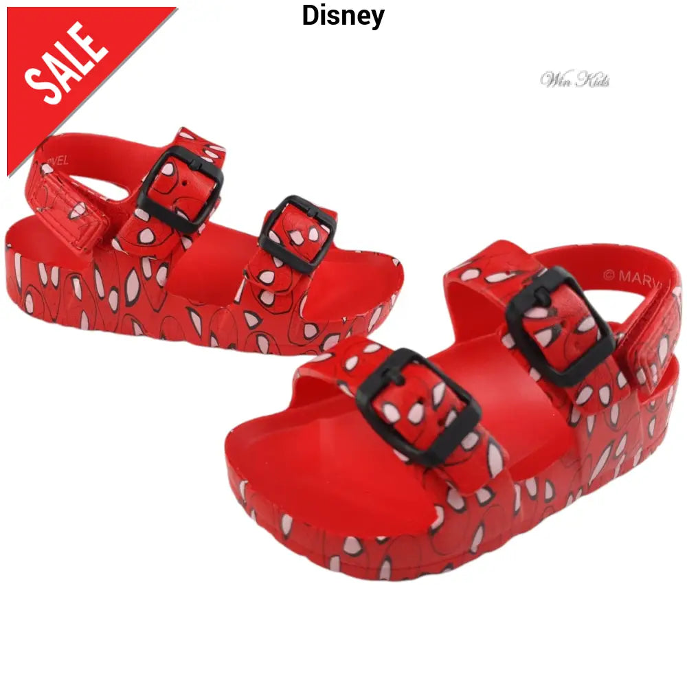 Sandali Spiderman in gomma rossi 24 - 29 Sandali