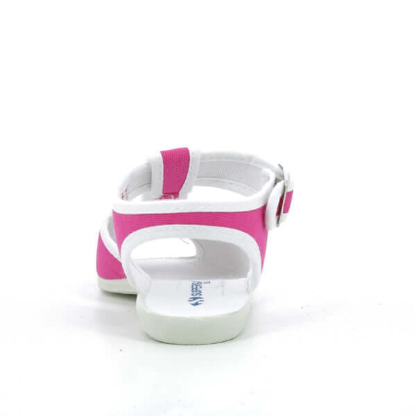 Sandali Superga 1200 Fuxia Bambina | Primi Passi Flessibili Antiscivolo