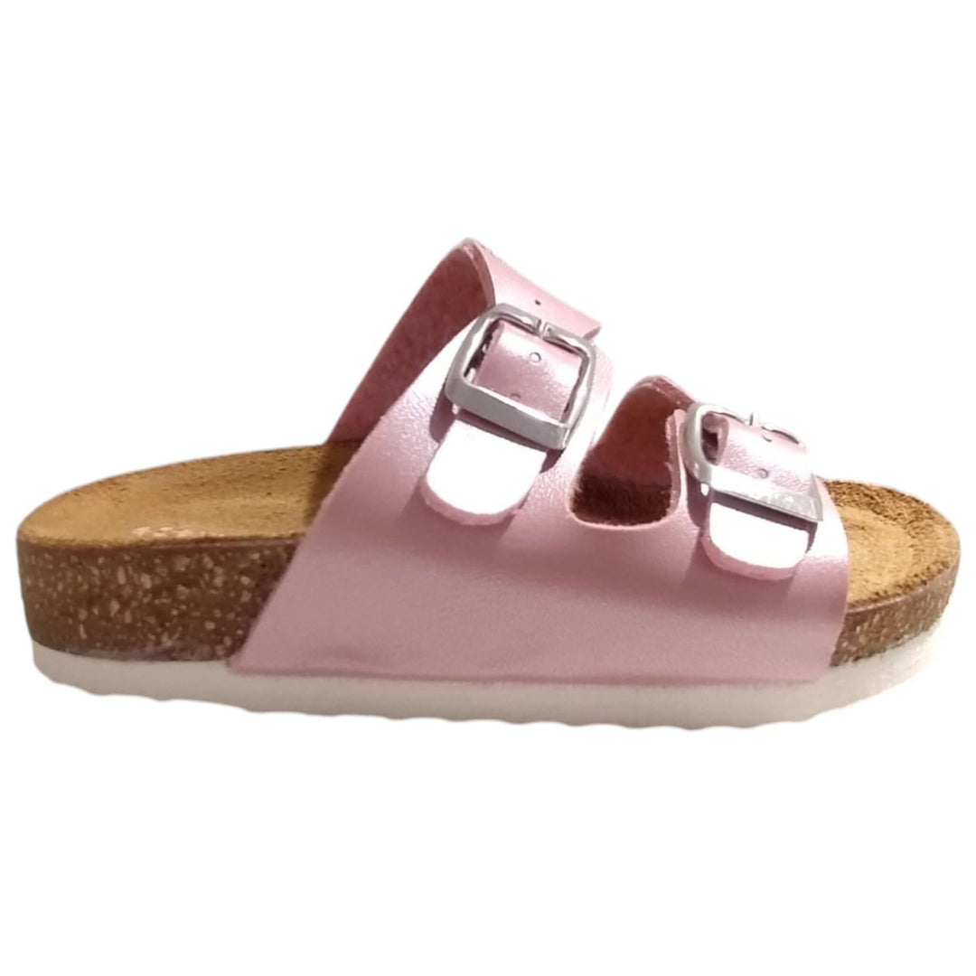 Sandali SUPERGA rosa modello ciabatta Made in Italy taglie 24 - 35