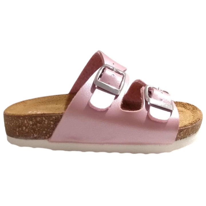Sandali SUPERGA rosa modello ciabatta Made in Italy taglie 24 - 35