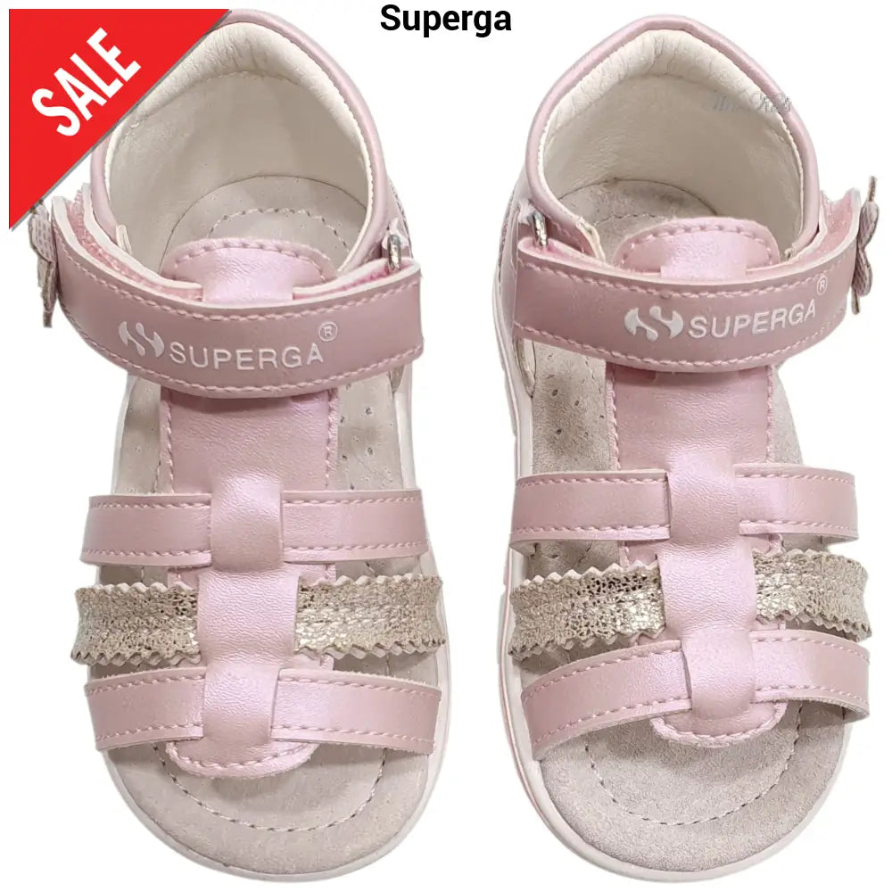 Sandali SUPERGA primi passi rosa 20 - 25 Sandali