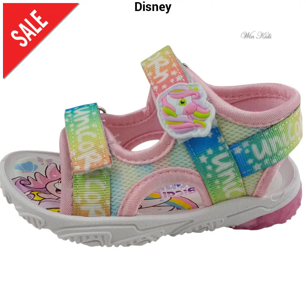 Sandali UNICORNO sportivo doppio velcro con Luci 25 - 33 Sandali