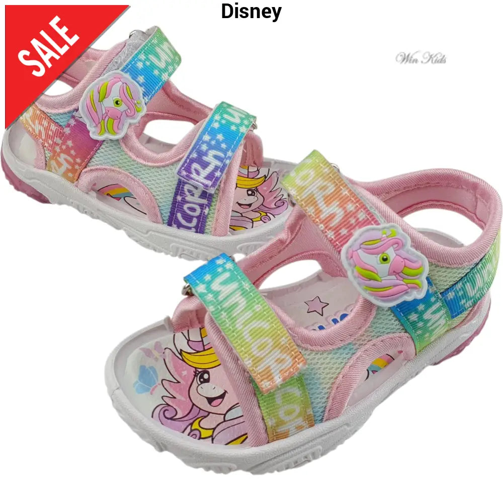 Sandali UNICORNO sportivo doppio velcro con Luci 25 - 33 Sandali