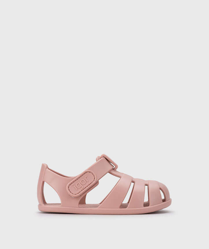 Sandali Barefoot Bambina Igor Nemo Solid Rosa | Flessibili Primi Passi | Taglie 19-25