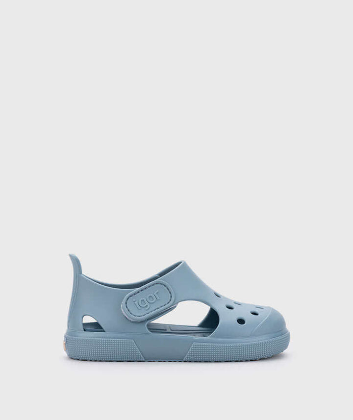 Sandali Mare Bambino Bambina Igor Surfi Blu | Velcro Morbidi Antiscivolo | Taglie 20-26
