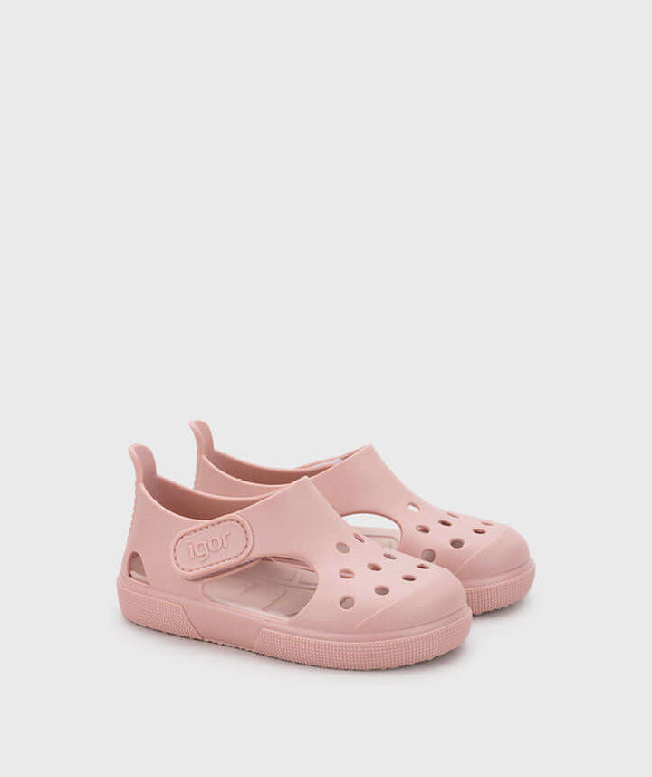 Sandali Mare Bambina Igor Surfi Rosa Maquillage | Velcro Morbidi Antiscivolo | Taglie 20-26