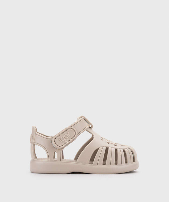 Sandalias de playa Igor para niño y niña modelo tobby beige