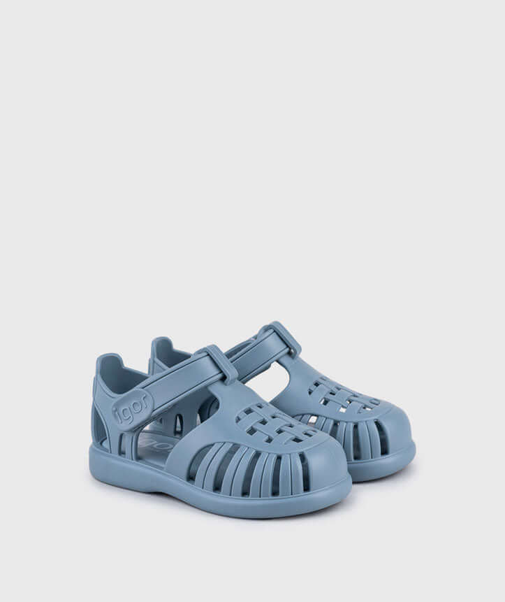 Sandali Mare Bambino Bambina Igor Tobby Blu | Antiscivolo Made in Spain | Taglie 19-28