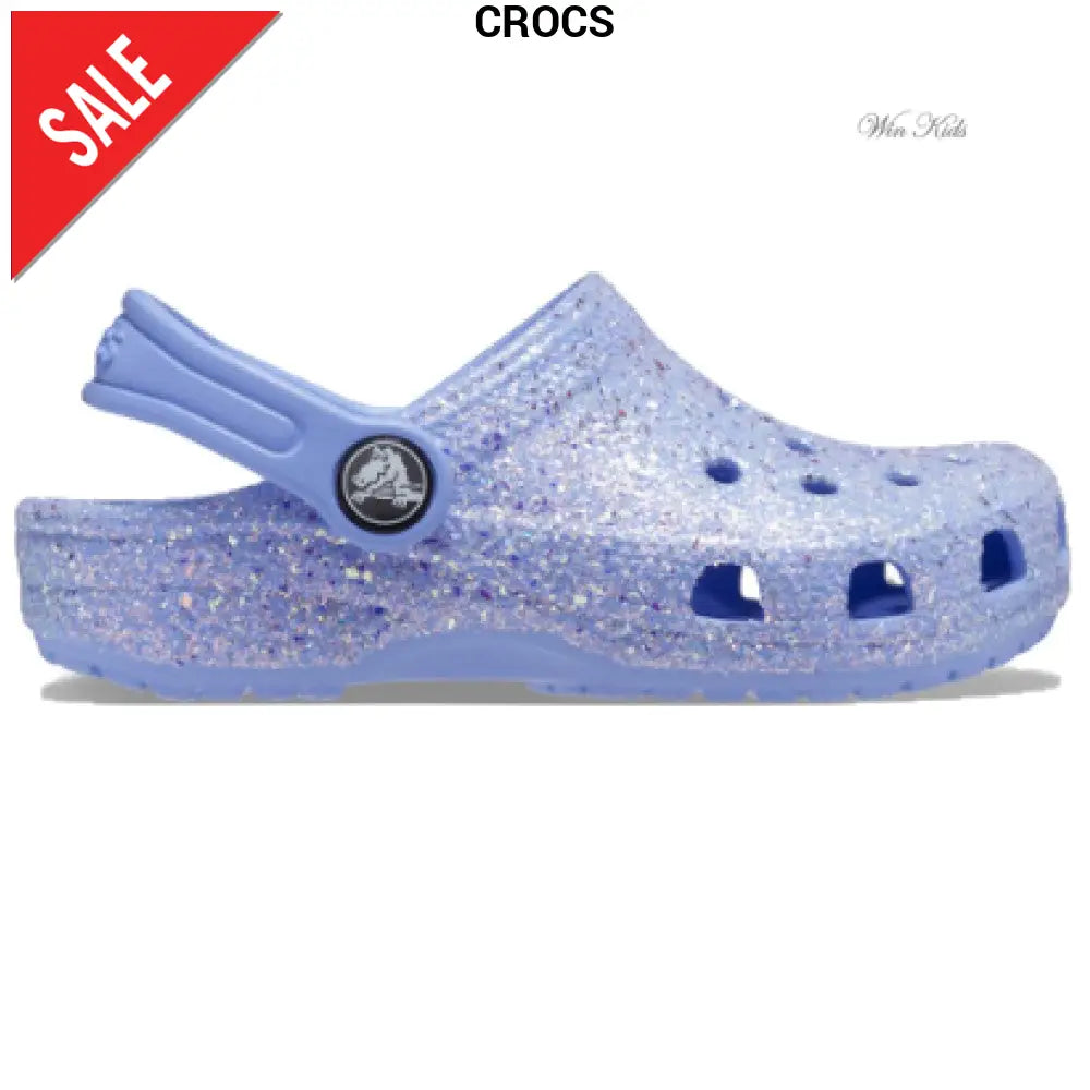 Sandalo CROCS lilla glitterati bambina 20 - 34 Sandali