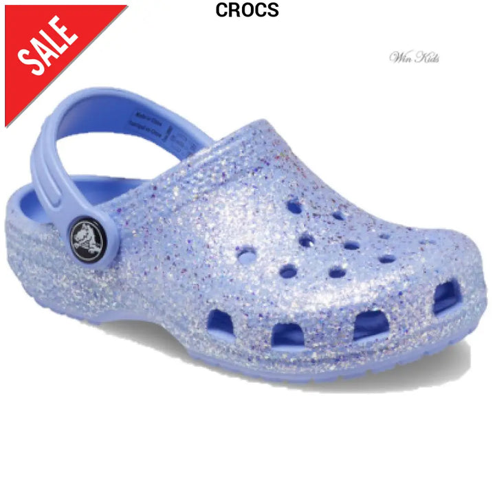 Sandalo CROCS lilla glitterati bambina 20 - 34 Sandali