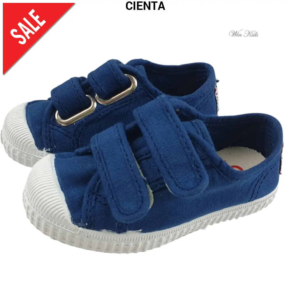 Scarpa CIENTA doppio velcro blu 21 - 35 Scarpe