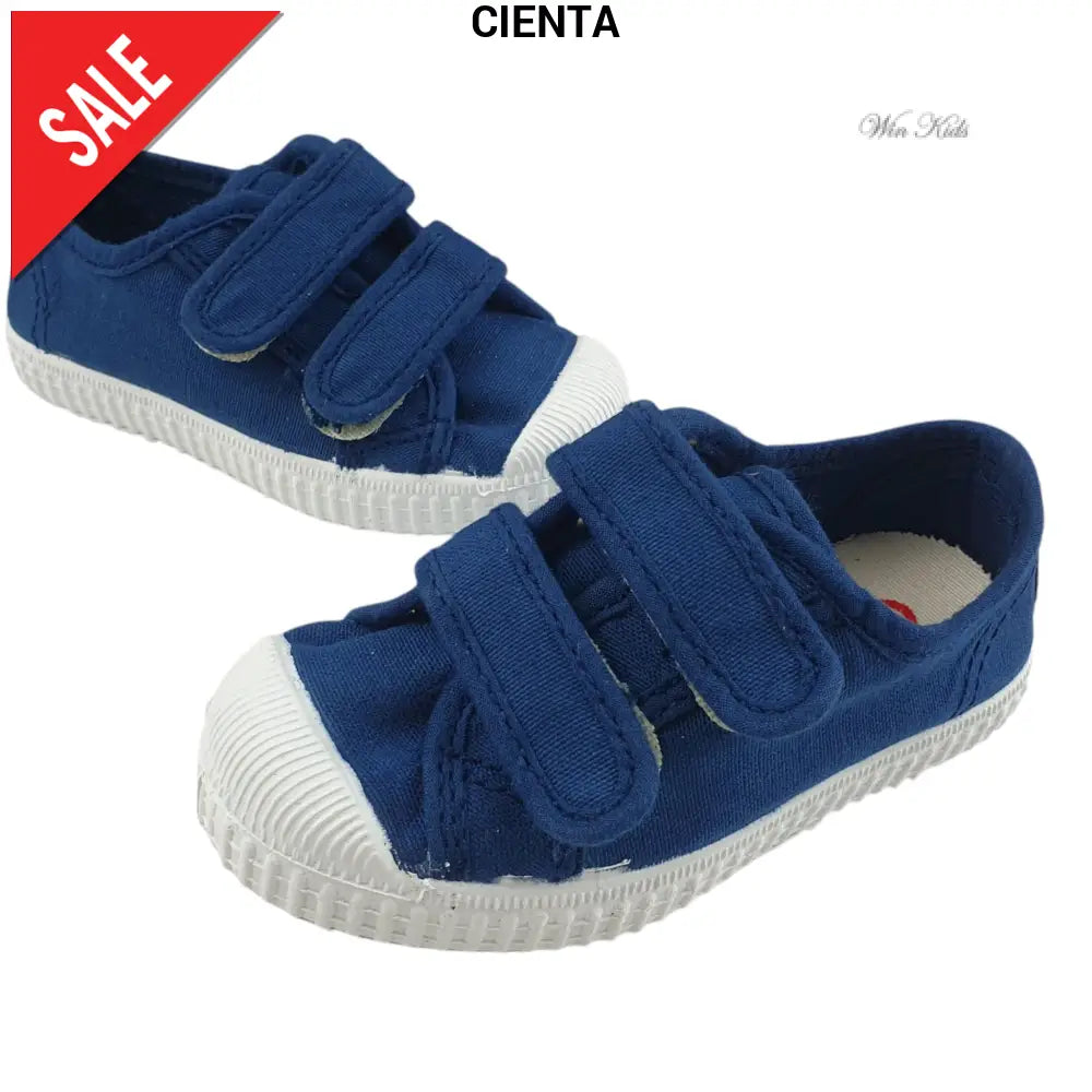 Scarpa CIENTA doppio velcro blu 21 - 35 Scarpe