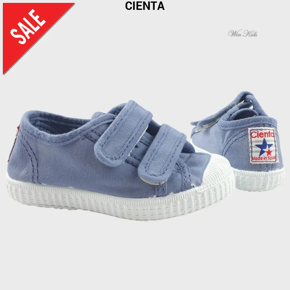 Scarpa CIENTA doppio velcro jeans 21 - 35 Scarpe