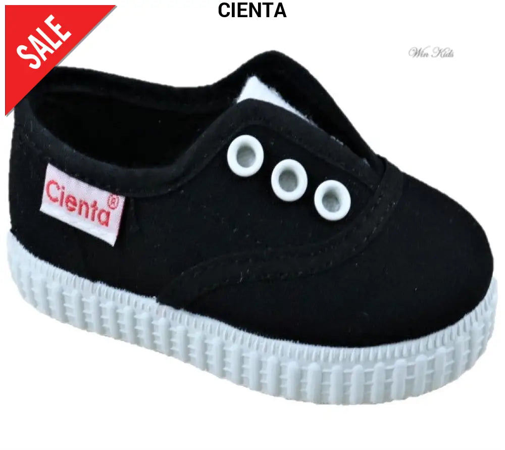 Scarpa CIENTA slip on nera 20 - 39 Scarpe