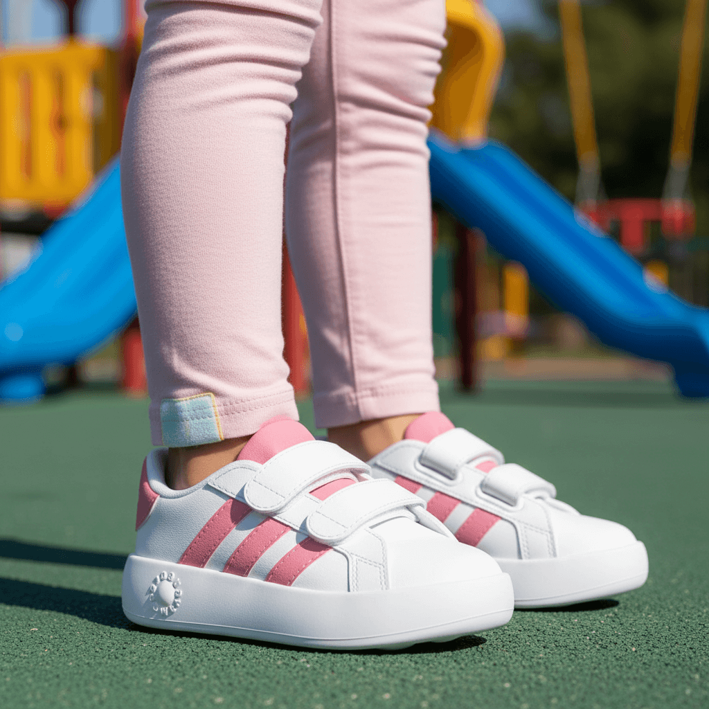 Scarpe ADIDAS Bubble bianco e rosa - Bambina piccola
