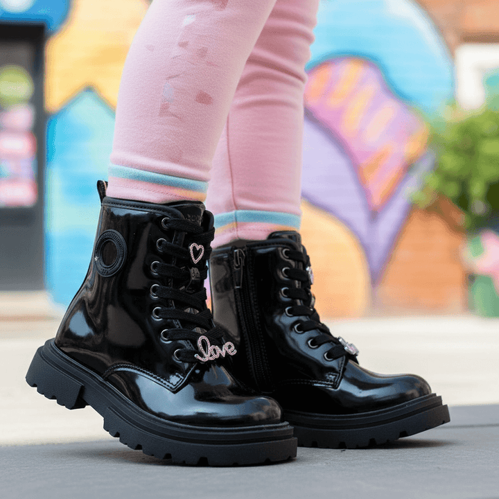 Scarpe Anfibio PRIMIGI con charms in strass