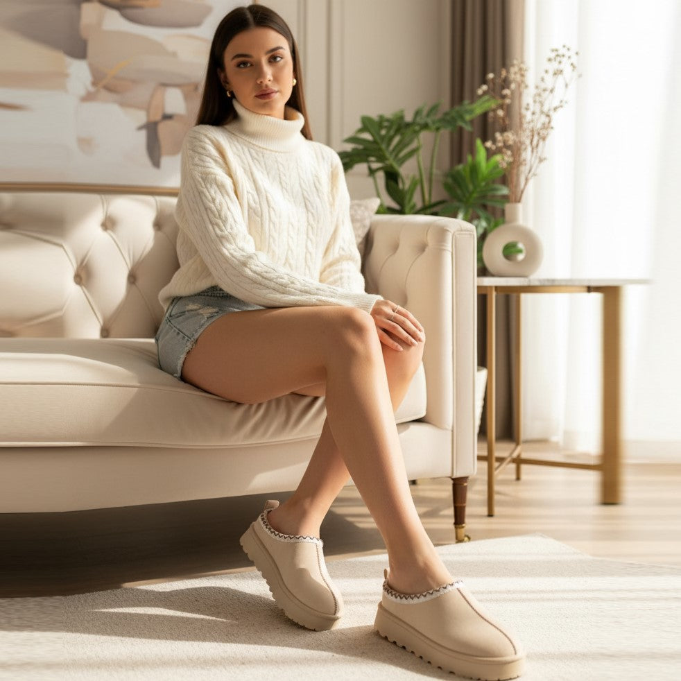 Scarpe SOFIA modello sabot beige 36-41