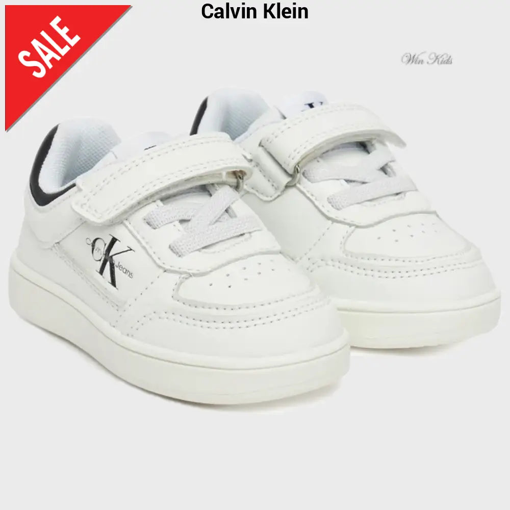 Scarpe CALVIN KLEIN per bambino bianche dal numero 20 al 29 Scarpe
