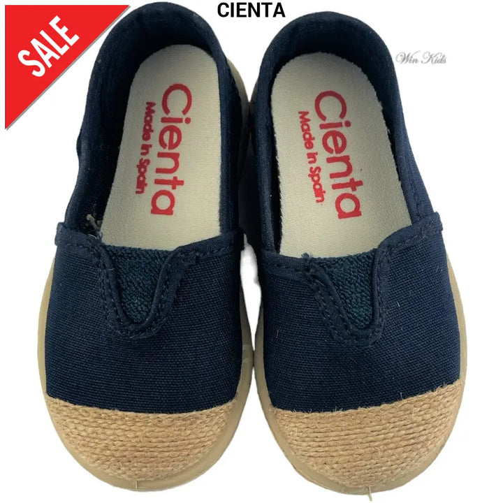 Scarpe CIENTA mocassino con corda blu 20 - 34 Scarpe