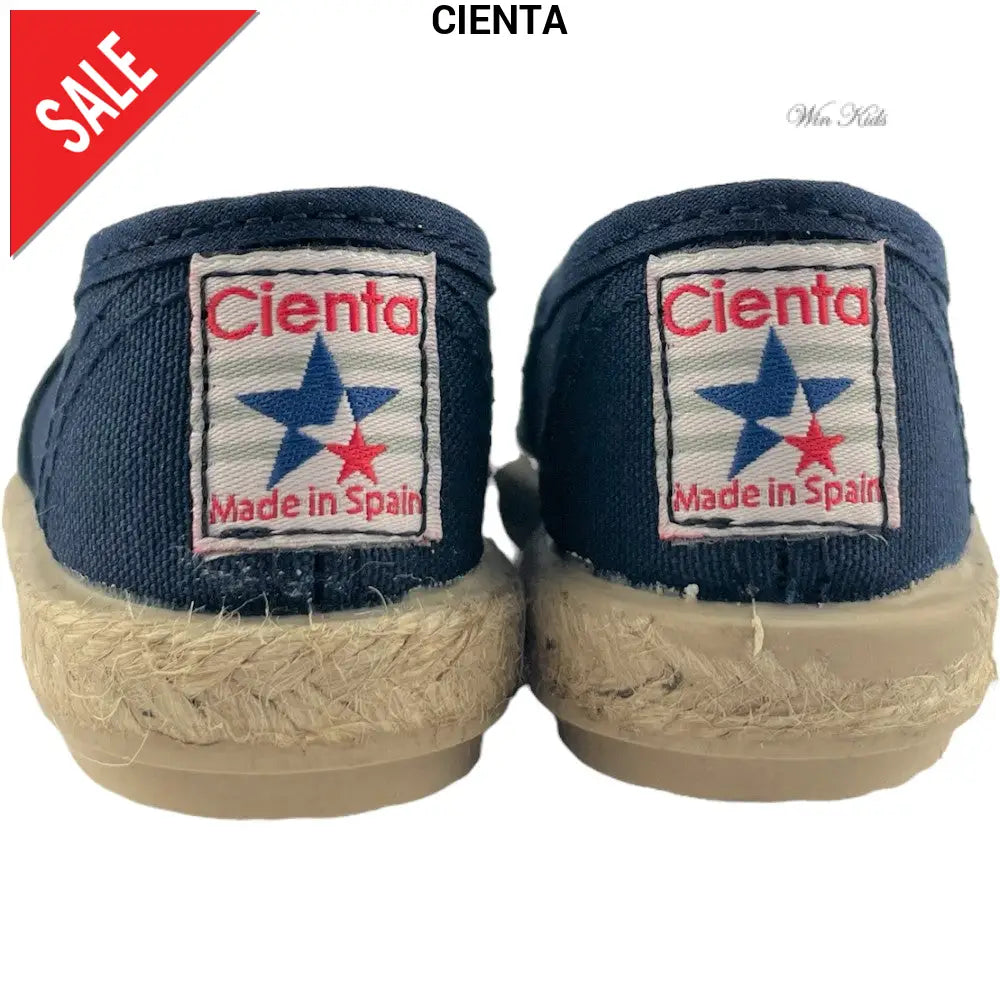 Scarpe CIENTA mocassino con corda blu 20 - 34 Scarpe