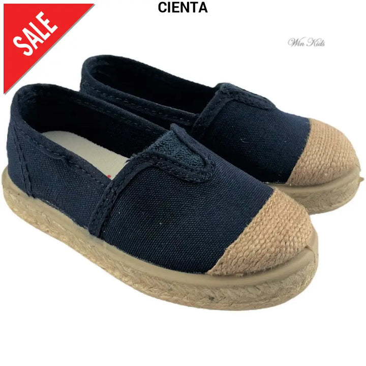 Scarpe CIENTA mocassino con corda blu 20 - 34 Scarpe
