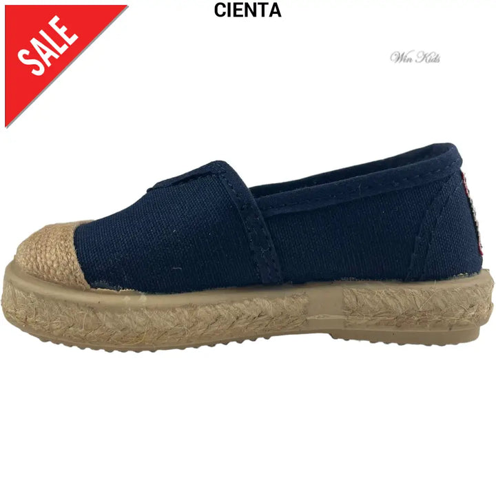 Scarpe CIENTA mocassino con corda blu 20 - 34 Scarpe