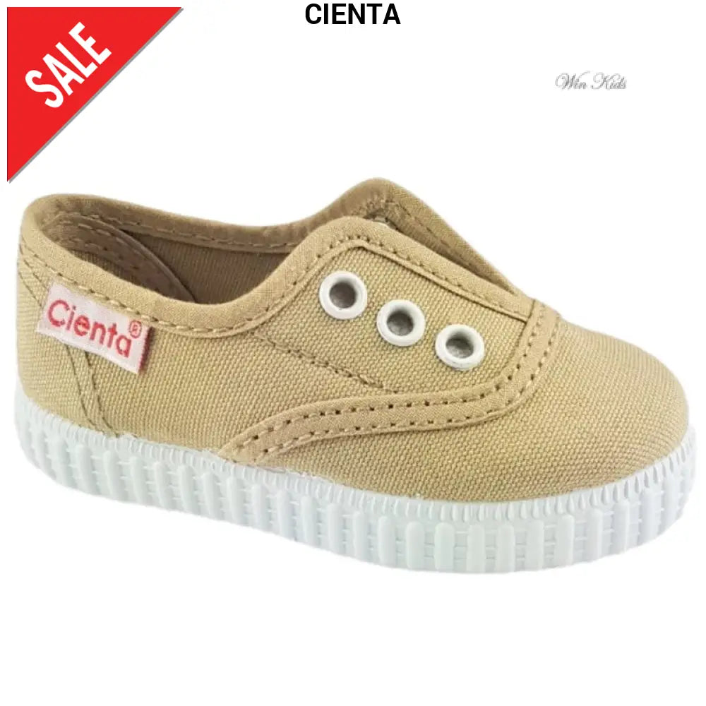 Scarpe CIENTA slip on beige 20 - 39 Scarpe