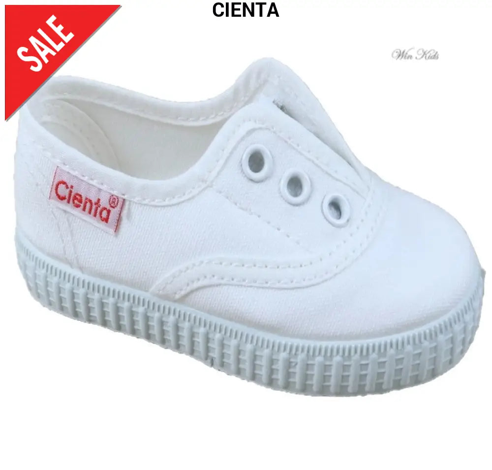 Scarpe CIENTA slip on bianca 20 - 39 Scarpe