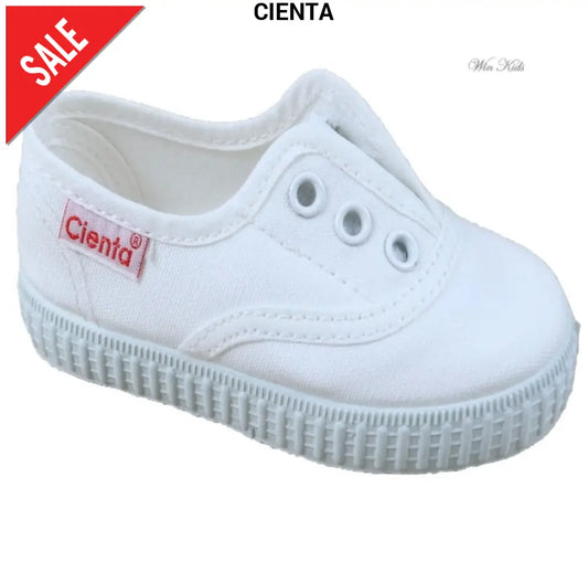 Scarpe CIENTA slip on bianca 20 - 39 Scarpe