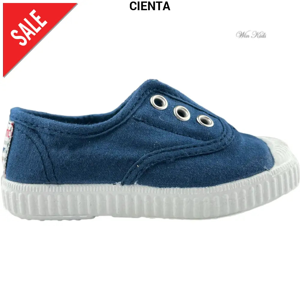 Scarpe CIENTA slip on punta in gomma blu 21 - 39 Scarpe