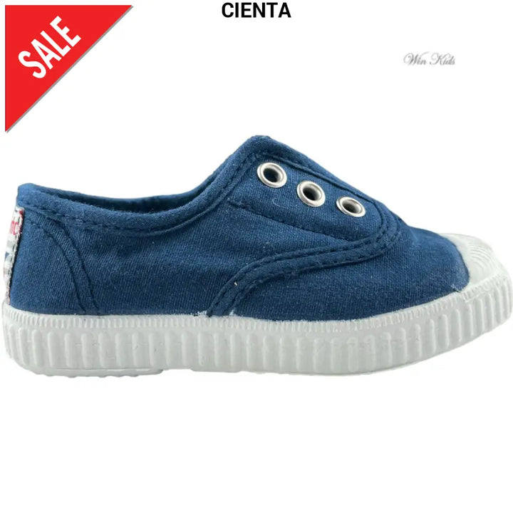 Scarpe CIENTA slip on punta in gomma blu 21 - 39 Scarpe